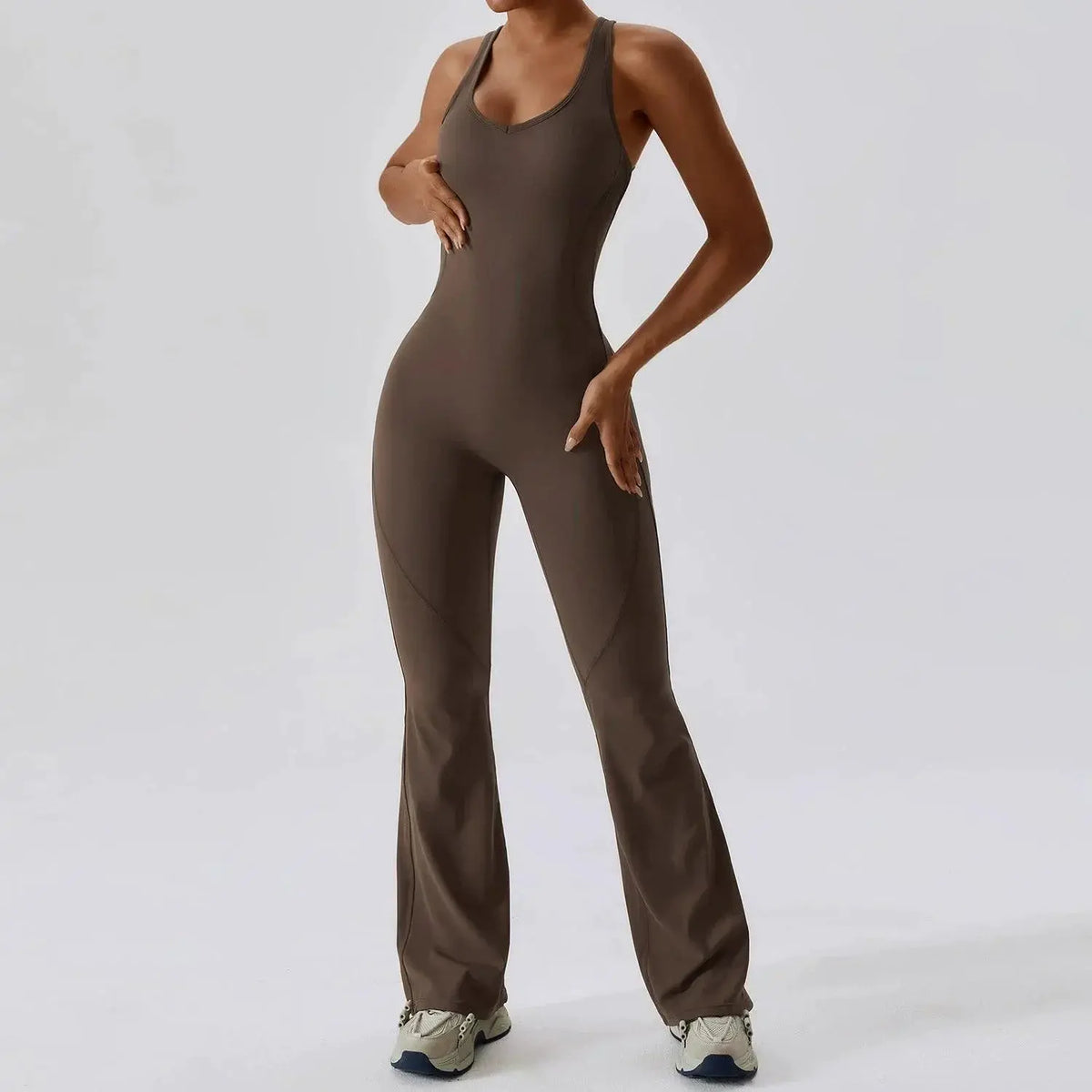 Open Back Yoga Jumpsuit With Ultimate Fusion Design