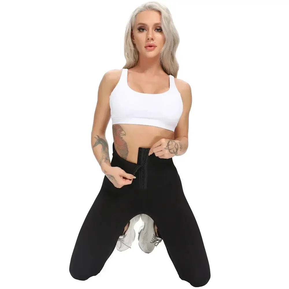 Tummy Control Corset Leggings Fitness High Waist Shapewear