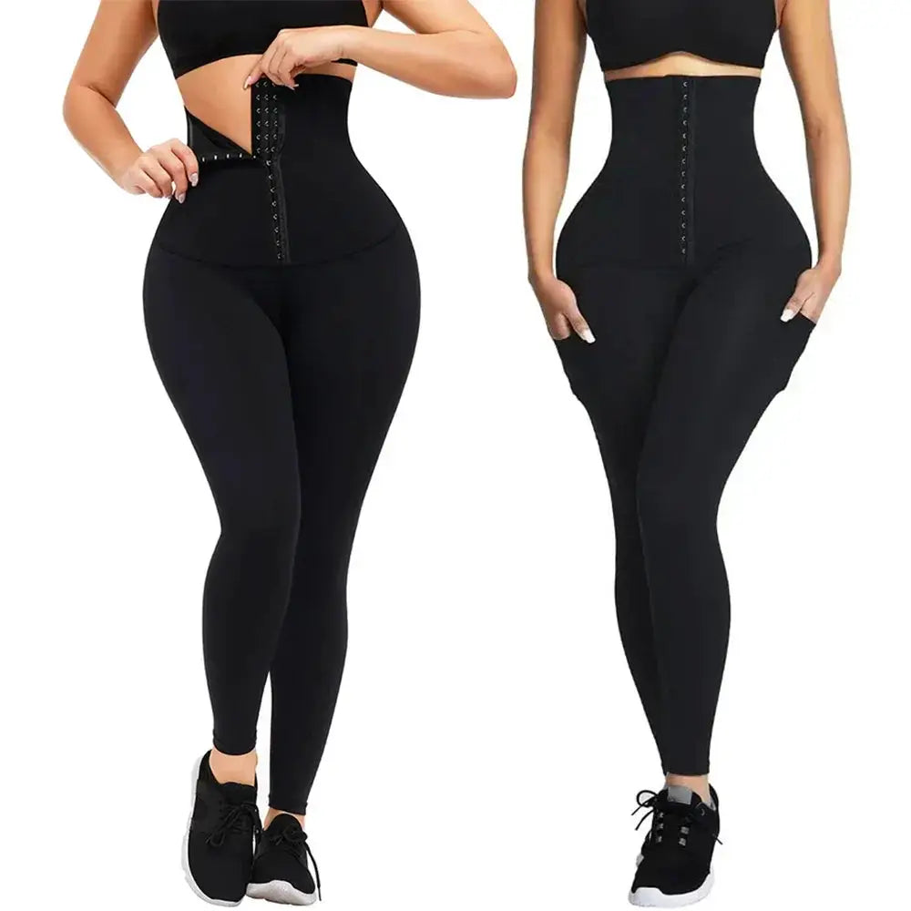 Tummy Control Corset Leggings Fitness High Waist Shapewear