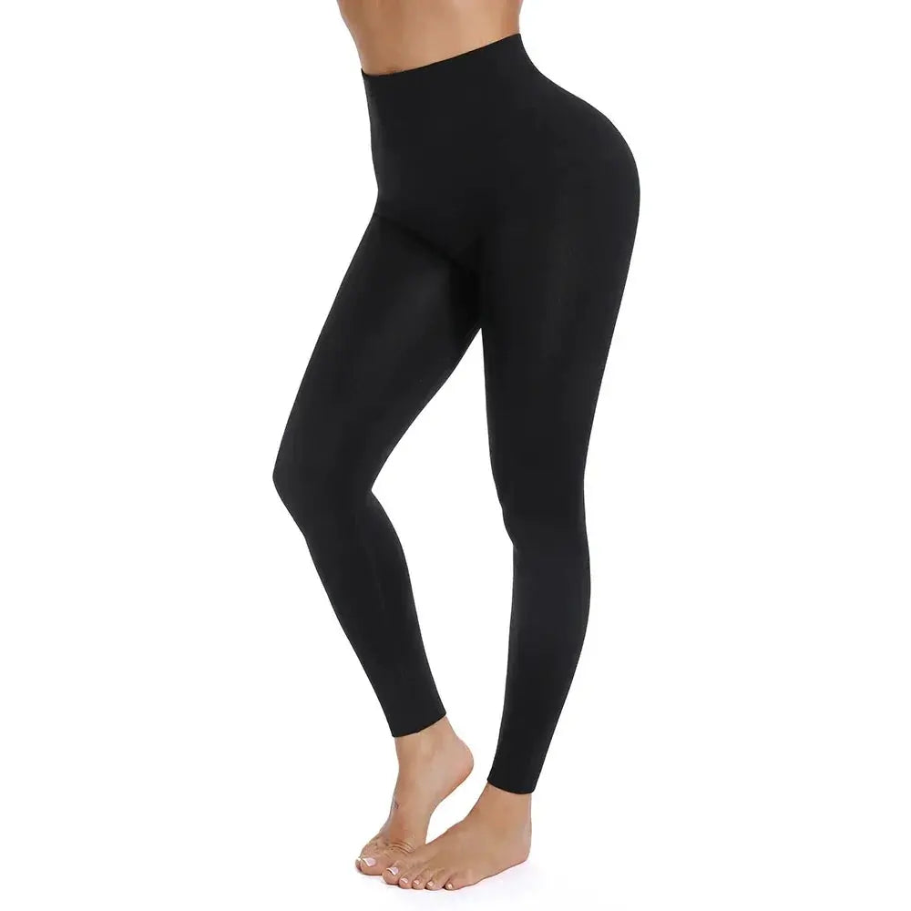 High Waist Tummy Control Leggings For Women Slimming Shaper