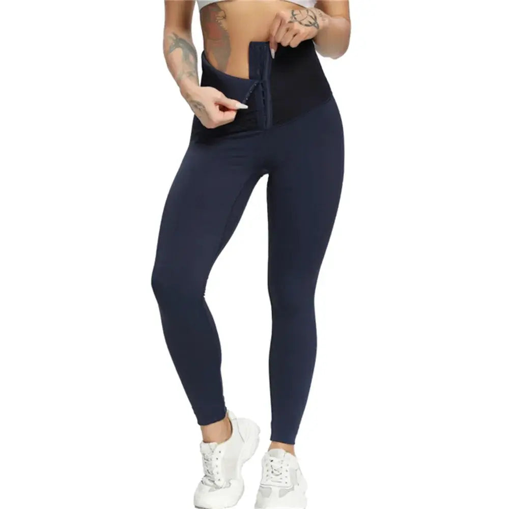 Tummy Control Corset Leggings Fitness High Waist Shapewear