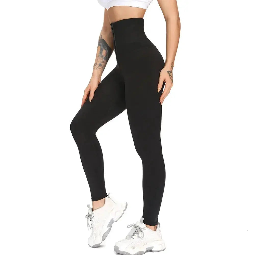 Tummy Control Corset Leggings Fitness High Waist Shapewear