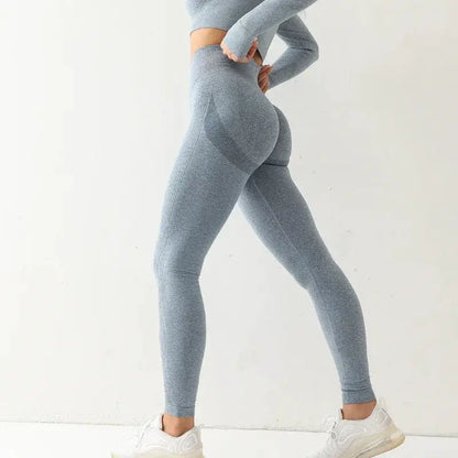 Leggings For Fitness Women Seamless High Waist Quick Dry