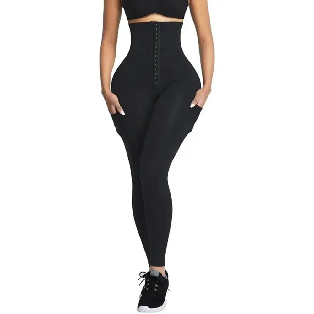 Tummy Control Corset Leggings Fitness High Waist Shapewear