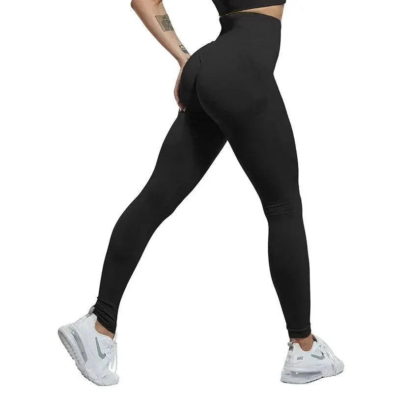 High Waist Leggings Bubble Lift Design For Workout Wardrobe