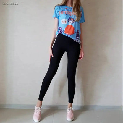 High Waist Tummy Control Leggings For Women Slimming Shaper