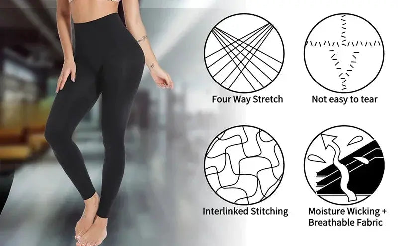 Compression Leggings For Women High Waist Anti Cellulite