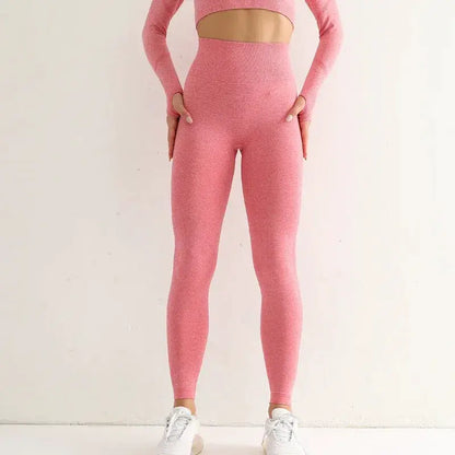 Leggings For Fitness Women Seamless High Waist Quick Dry