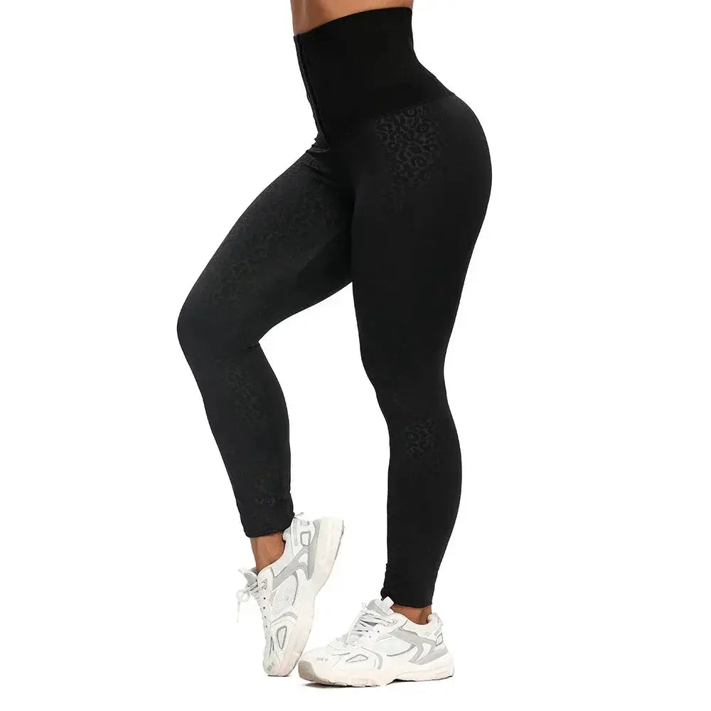 Tummy Control Corset Leggings Fitness High Waist Shapewear