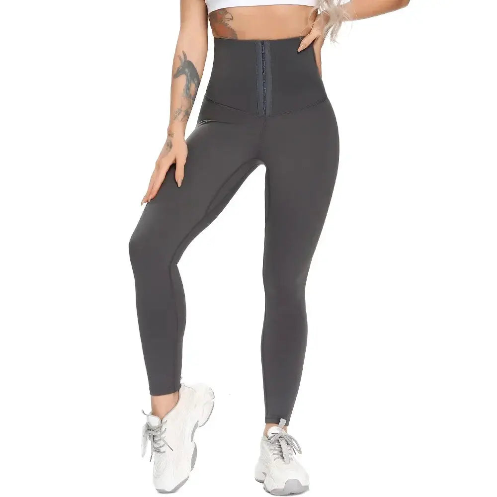 Tummy Control Corset Leggings Fitness High Waist Shapewear