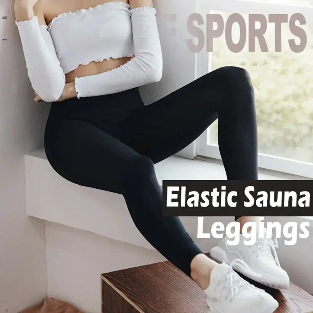 High Waist Tummy Control Leggings For Women Slimming Shaper