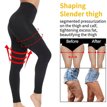High Waist Tummy Control Leggings For Women Slimming Shaper