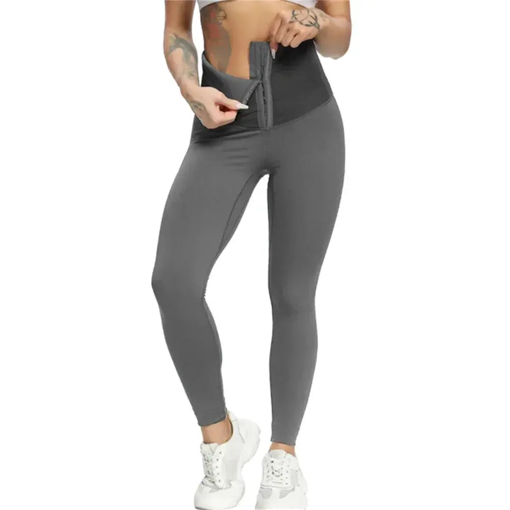 Tummy Control Corset Leggings Fitness High Waist Shapewear