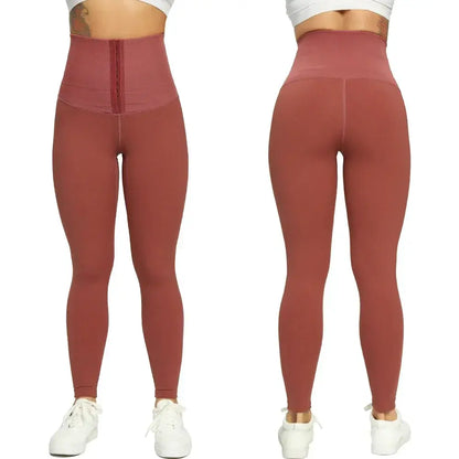Tummy Control Corset Leggings Fitness High Waist Shapewear