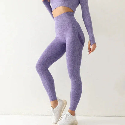 Leggings For Fitness Women Seamless High Waist Quick Dry