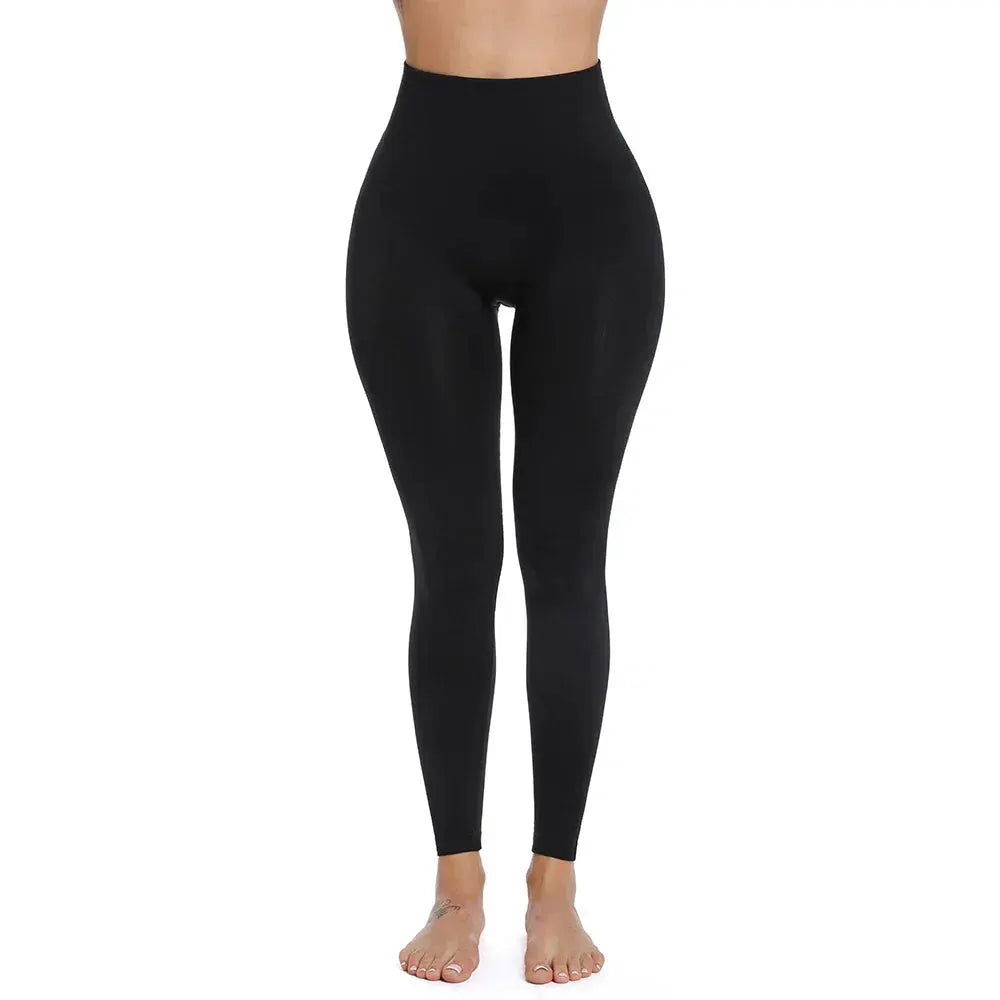 High Waist Tummy Control Leggings For Women Slimming Shaper