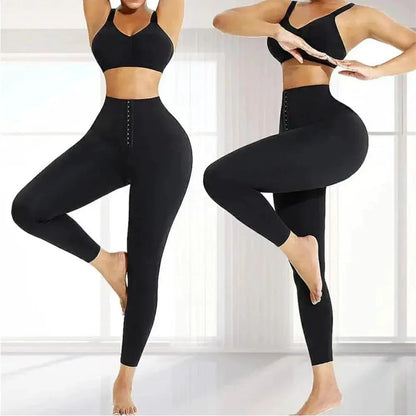 Tummy Control Corset Leggings Fitness High Waist Shapewear