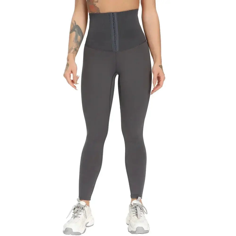 Tummy Control Corset Leggings Fitness High Waist Shapewear
