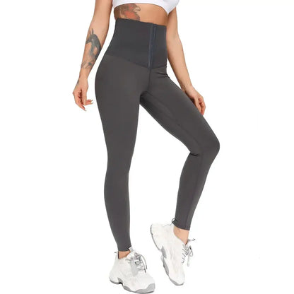 Tummy Control Corset Leggings Fitness High Waist Shapewear