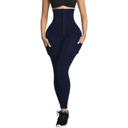Tummy Control Corset Leggings Fitness High Waist Shapewear
