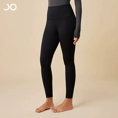 Jiao Ma Yoga Pants High Waist Algin Fabric Hip Raise