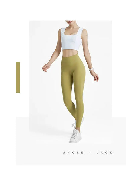 Hip Lifting Yoga Fitness Pants No Embarrassment Line Design
