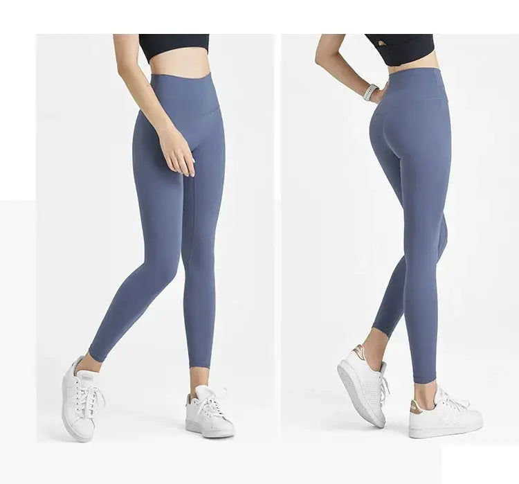 Hip Lifting Yoga Fitness Pants No Embarrassment Line Design