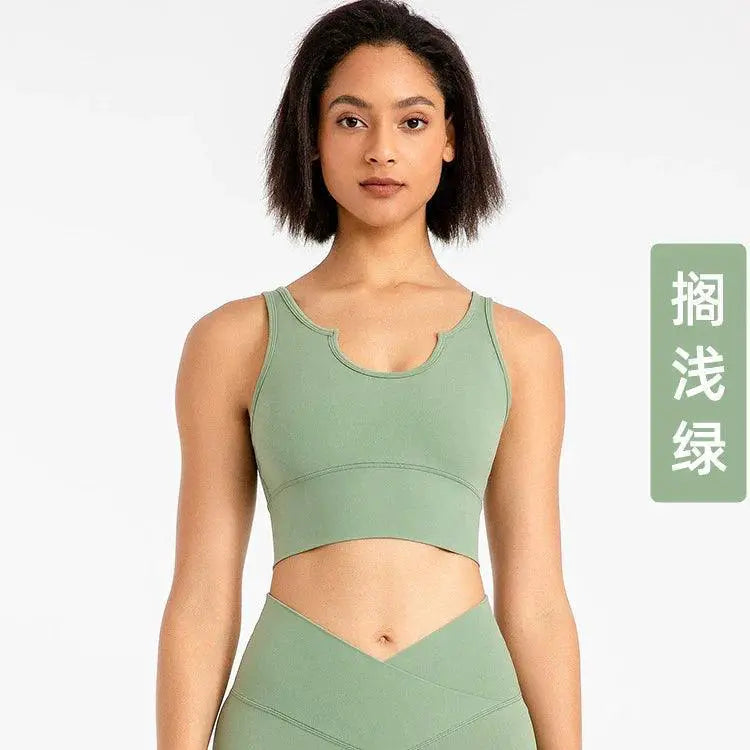 Seamless Sports Vest For Ultimate Comfort Nude Feel Design