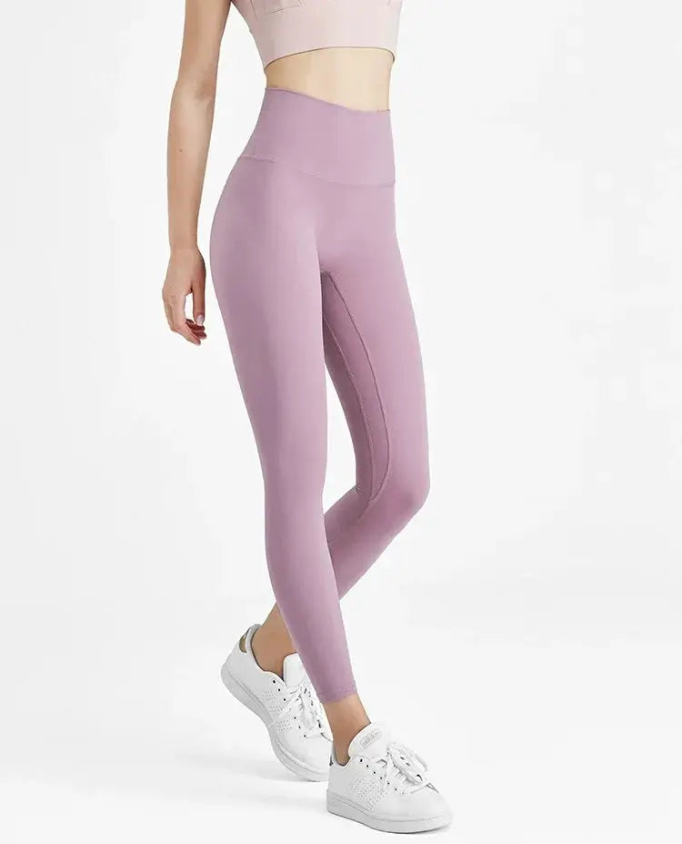 Hip Lifting Yoga Fitness Pants No Embarrassment Line Design