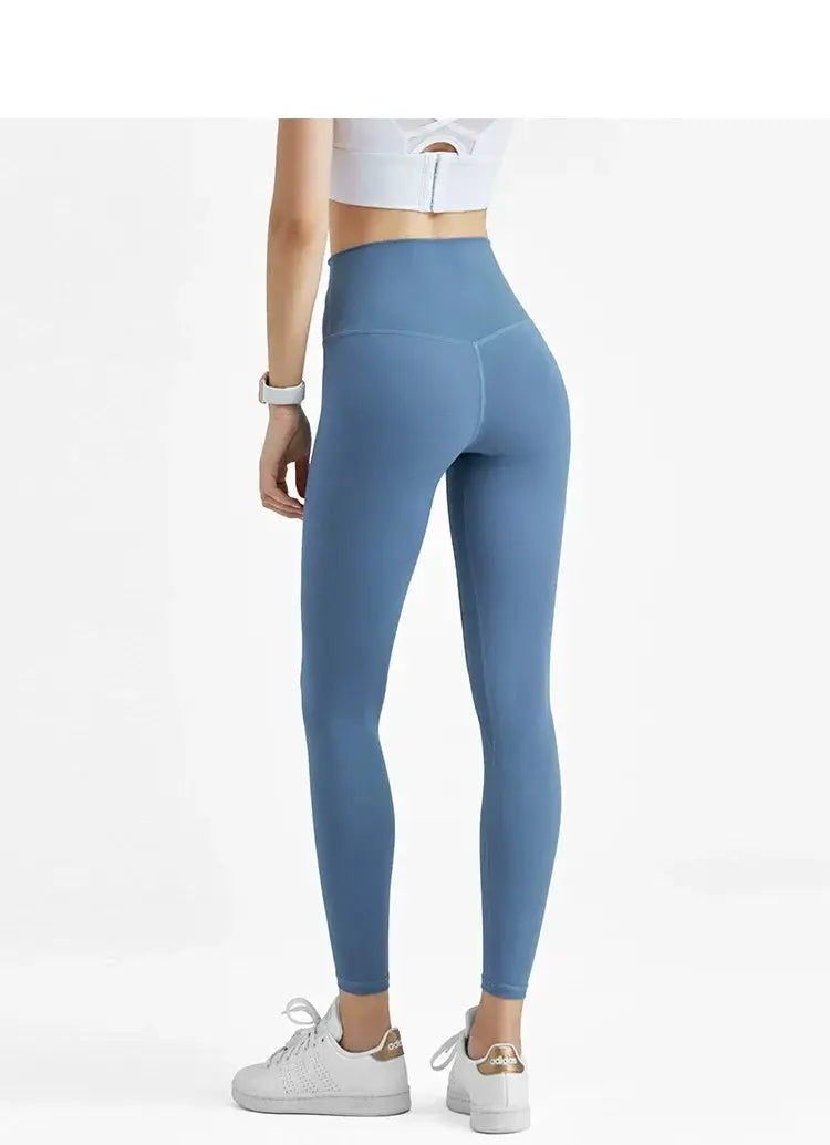 Hip Lifting Yoga Fitness Pants No Embarrassment Line Design