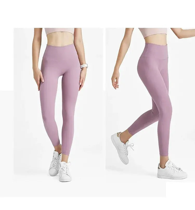 Hip Lifting Yoga Fitness Pants No Embarrassment Line Design
