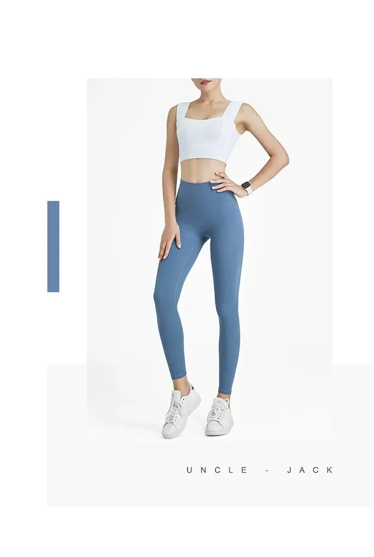 Hip Lifting Yoga Fitness Pants No Embarrassment Line Design