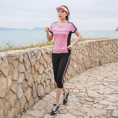 Plus Size Stylish Yoga Set High Quality Fitness Outfit