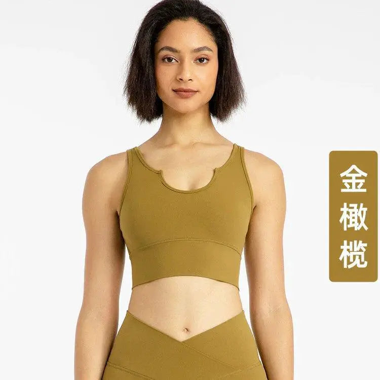 Seamless Sports Vest For Ultimate Comfort Nude Feel Design