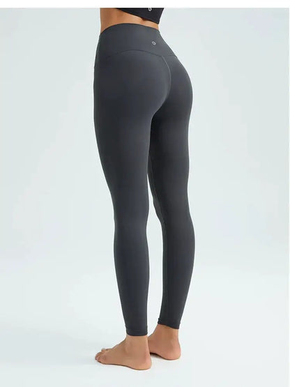 Jiao Ma Yoga Pants High Waist Algin Fabric Hip Raise