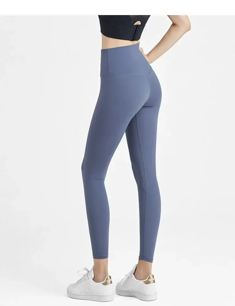 Hip Lifting Yoga Fitness Pants No Embarrassment Line Design