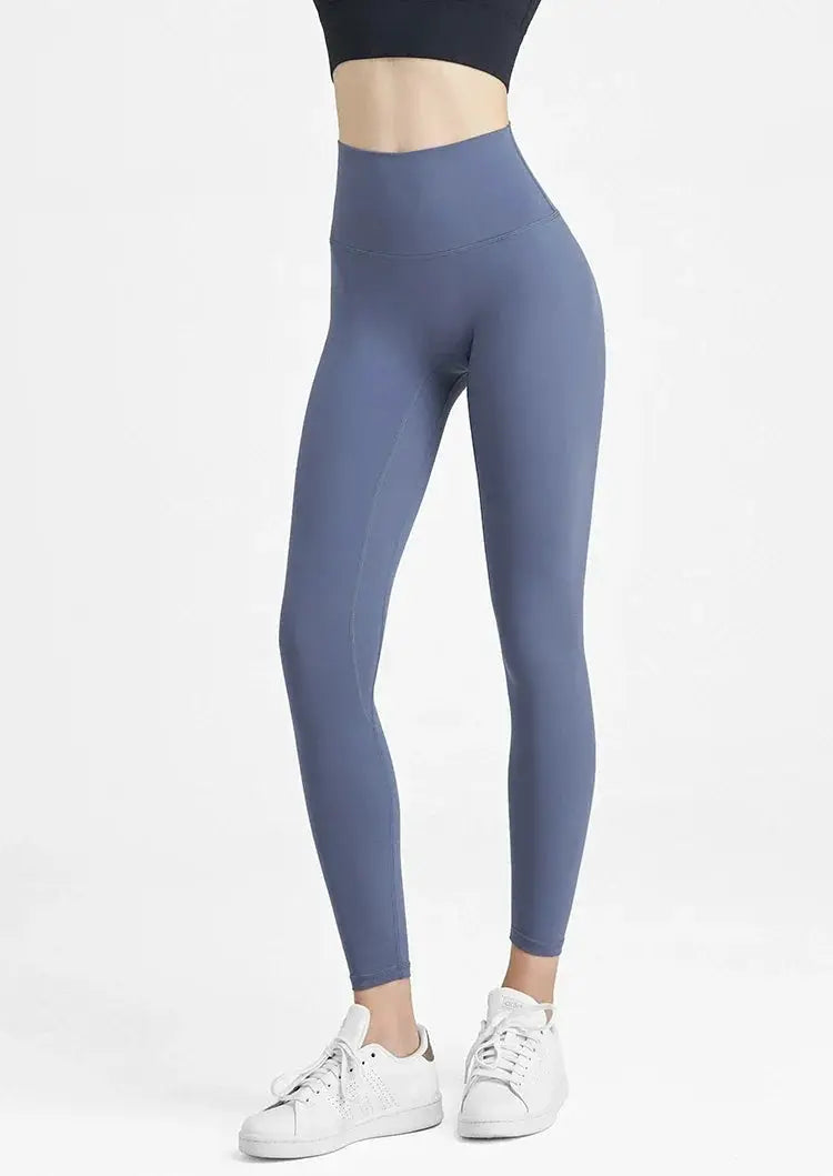 Hip Lifting Yoga Fitness Pants No Embarrassment Line Design