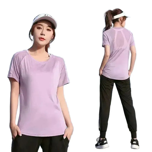 Curvy Comfort Stylish Plus Size Yoga Top for Active Women