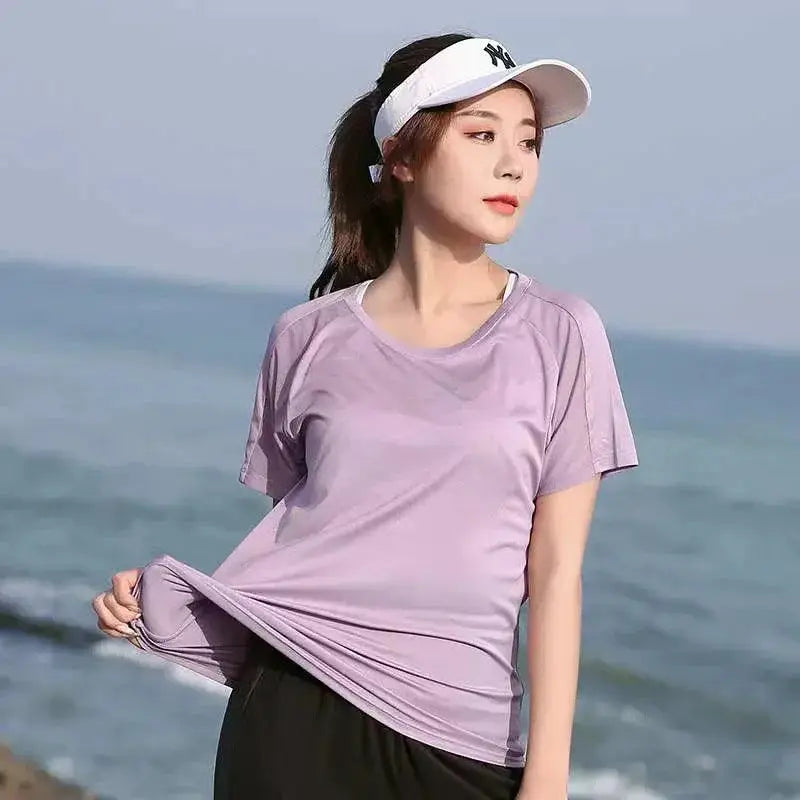 Curvy Comfort Stylish Plus Size Yoga Top for Active Women
