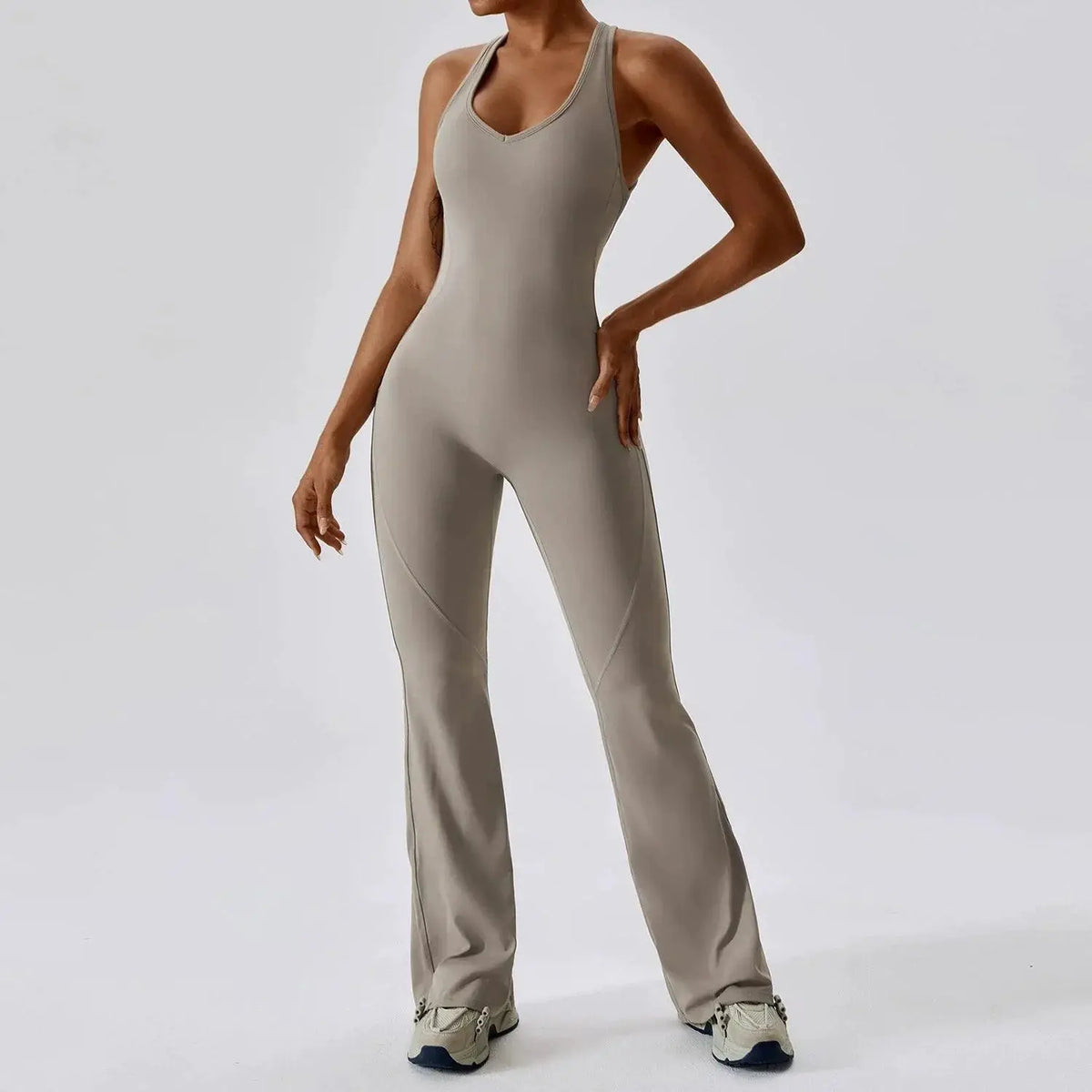 Open Back Yoga Jumpsuit With Ultimate Fusion Design