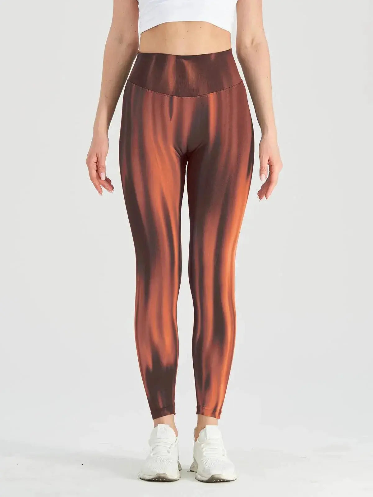 Aurora Gradient Yoga Leggings for Women Workout Comfort