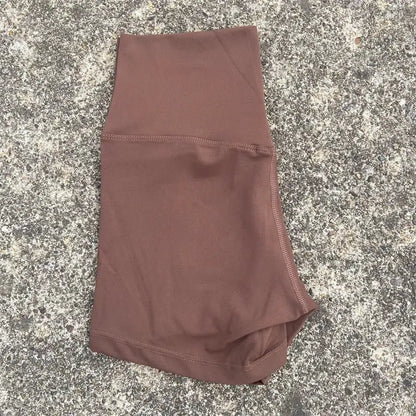 Women Fitness Sport Short High Waist Gym Leisure Yoga Short Legging Soft Tight Athletic Squatting Proof Comprehensive Training