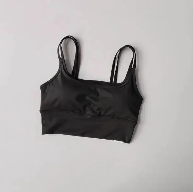 Sports Underwear Bras Top Women's Shockproof Gathering Fitness and Breasts Wearing Yoga Quick-drying Suspender Vests in Summer
