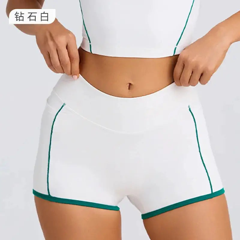 Sports Underwear Vest Shorts Suspender Bra Beauty Back Pilates Skinny High Elastic Fitness Running Yoga Set Clothes for Women