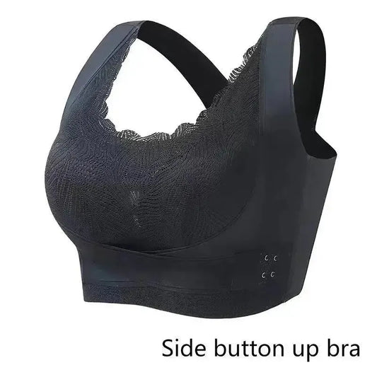 Black Sports Bra Versatile Fitness Friendly Workout Top