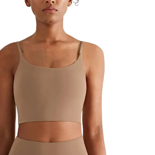 High Stretch Yoga Tank Tops With Suspenders For Women