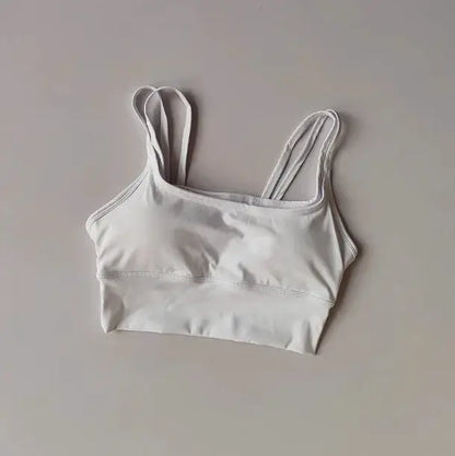 Sports Underwear Bras Top Women's Shockproof Gathering Fitness and Breasts Wearing Yoga Quick-drying Suspender Vests in Summer