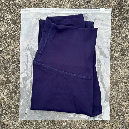 Solid Color Back Waist Pocket High Waist Yoga Legging Women Sport Cropped Pants Butter Athletic Gym Comprehensive Training Jog