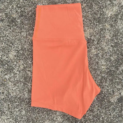 High Waist Yoga Shorts Gym Sports Shorts Women Plus Size Tight Short Leggings Stretchy Comfortable Running Cycling Sportswear