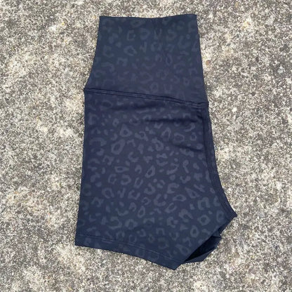 Sexy Solid Color Women Fitness Sport Short High Waist Athletic Yoga Short Leg Cycling Comprehensive Training Jogging Squat Proof